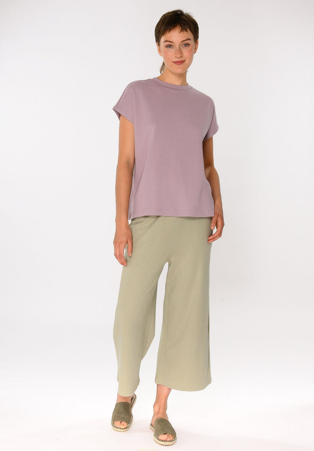 Lovjoi Boxy T-Shirt - Dark Mauve