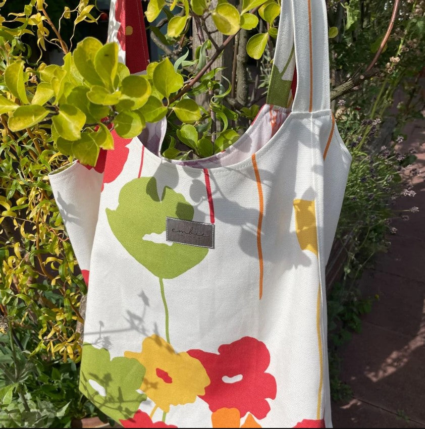 Embie - Stofftasche Summer Dahlia 