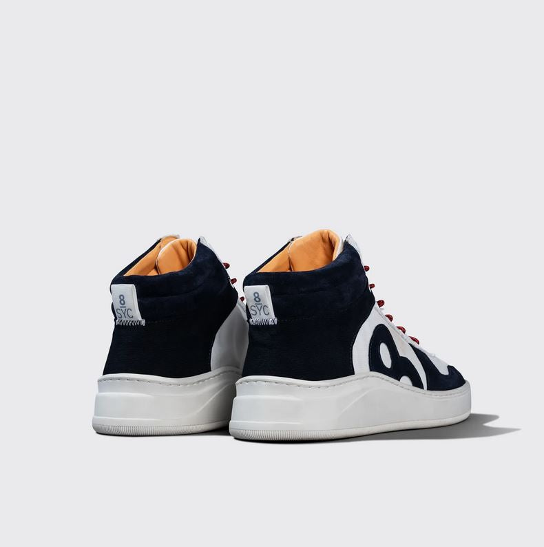 8beaufort - Herren Sneaker OAK ISLAND, weiß/navy