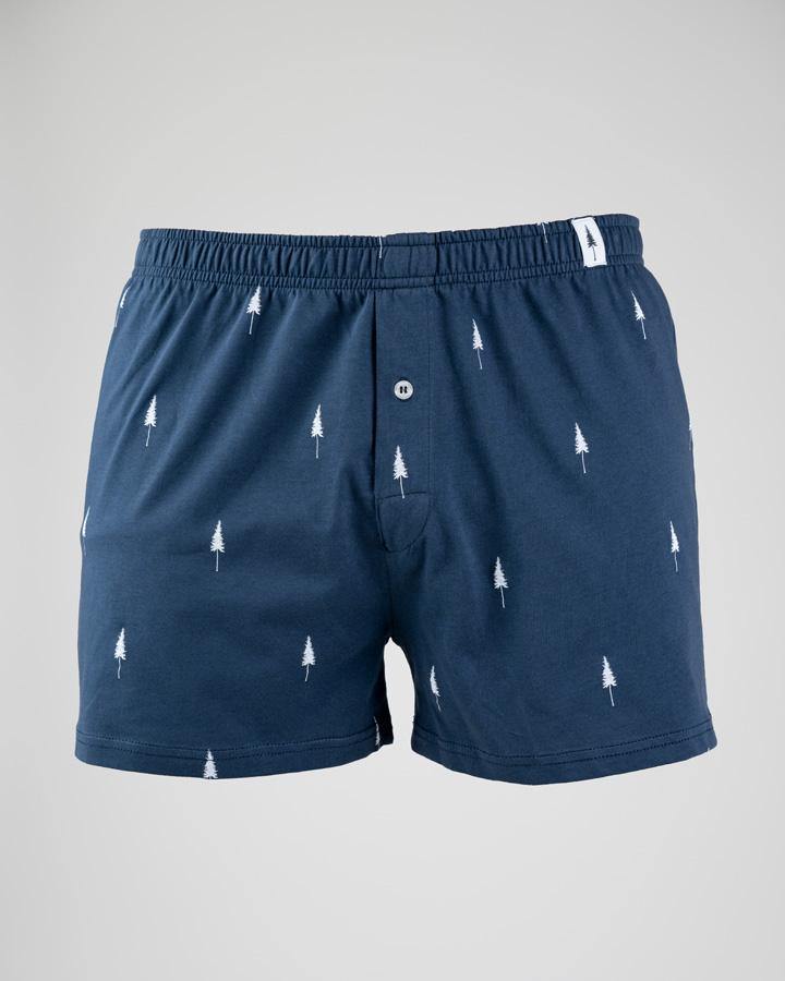 TreeBoxers Allover in grau oder navy