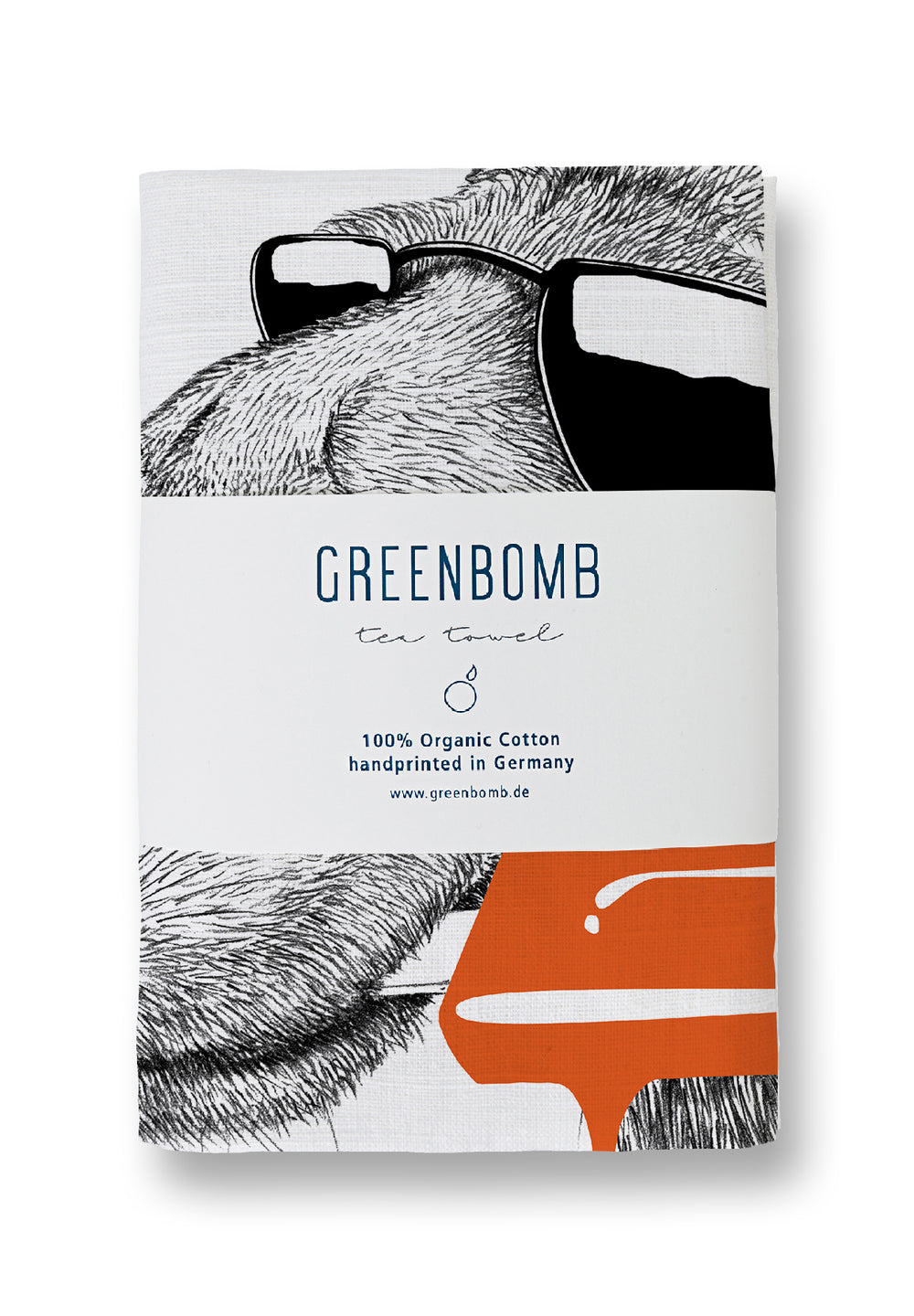 Greenbomb Tea Towel - Animal Camel