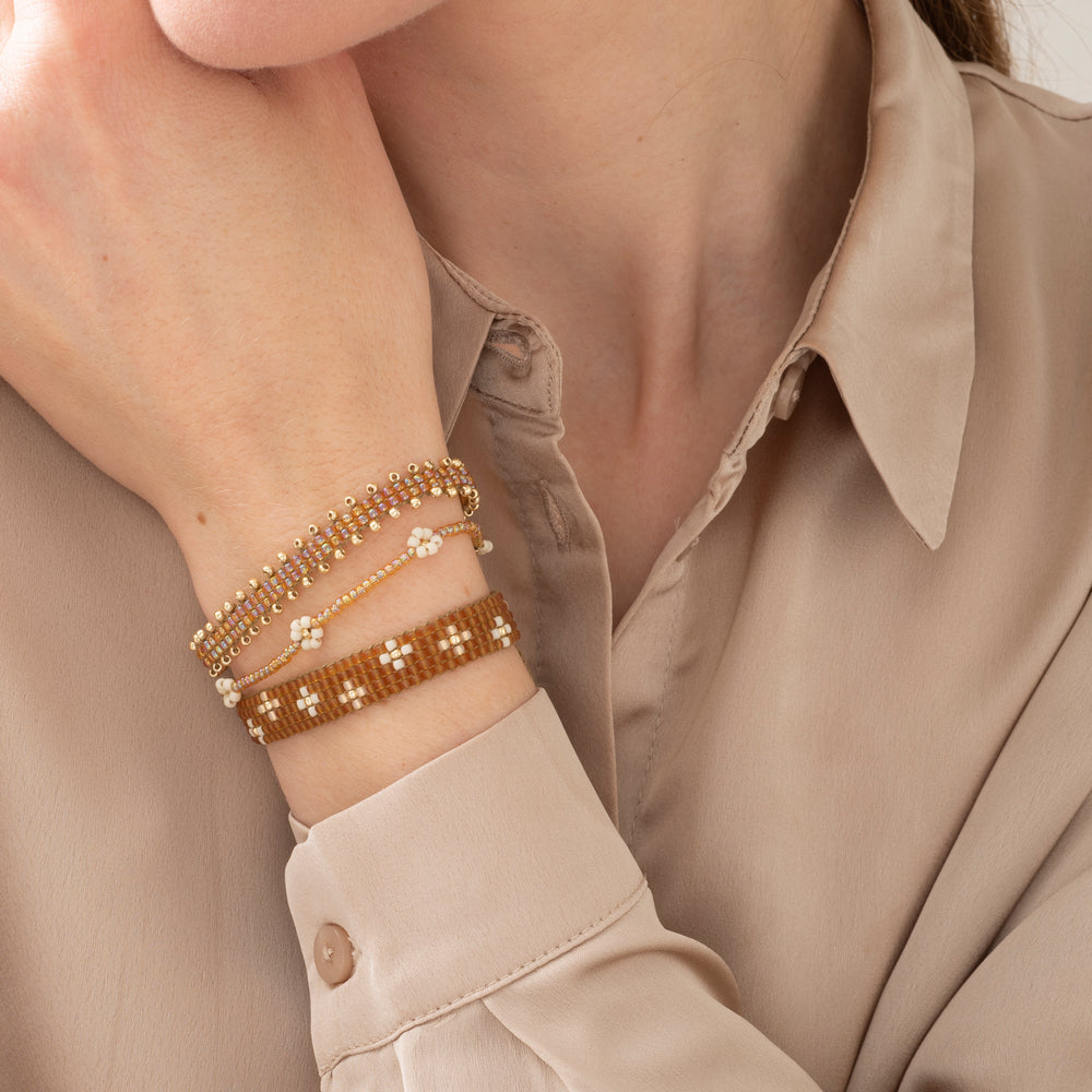 Happiness Citrin Gold Armband