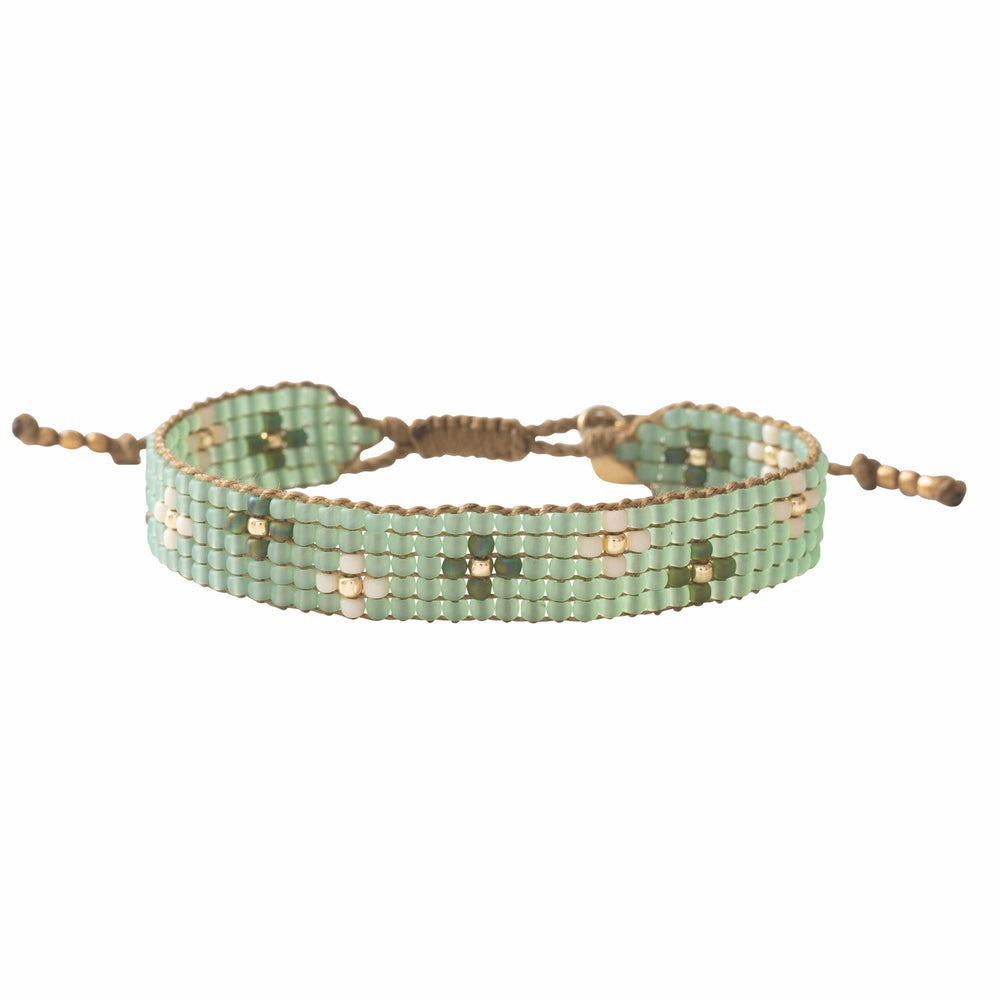 Fire Aventurin Gold Armband