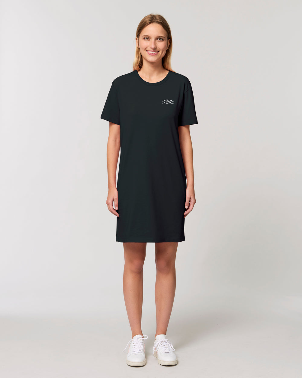 VITTVATTEN - Damen T-Shirt-Kleid 