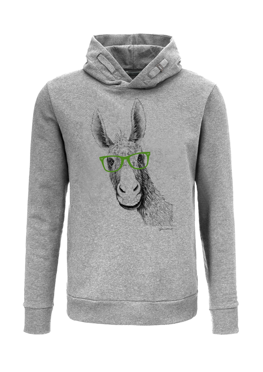 Greenbomb Hoodie Star - Animal Donkey