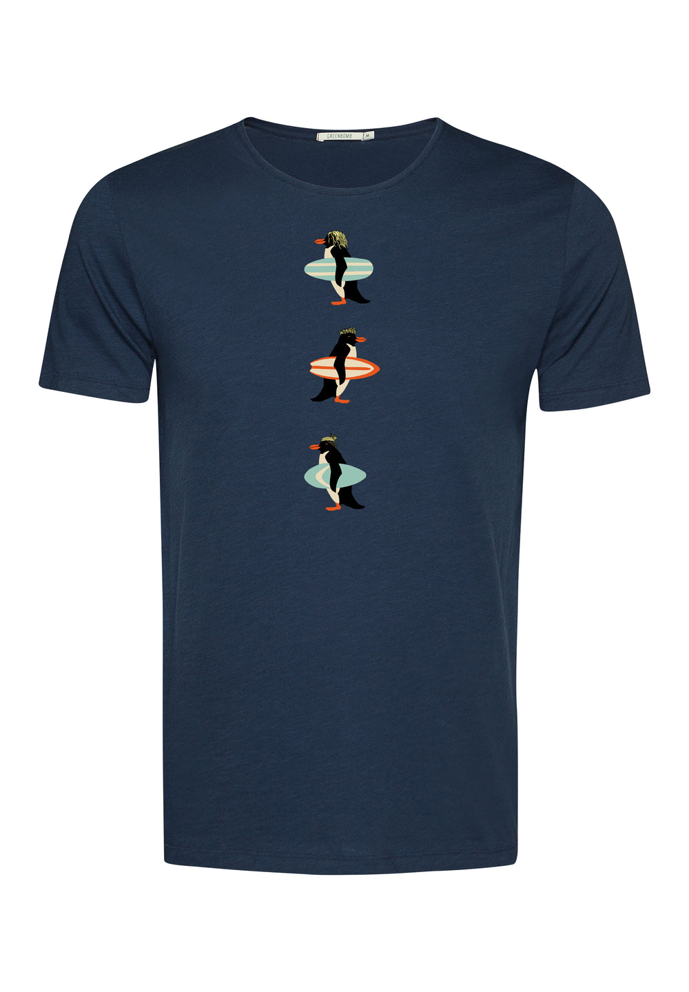 Greenbomb T-Shirt Spice - Penguins Surf