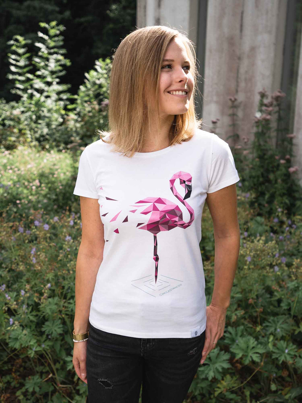 Circlestances - Flamingo T-Shirt Damen