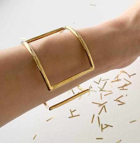 Messingarmband Minimal.