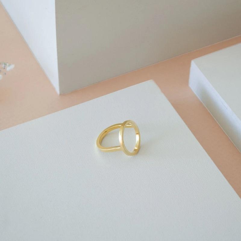 Ring Paula - gold-Ringe-CANO-jesango - Fair Fashion nachhaltige Mode Fairtrade jesango