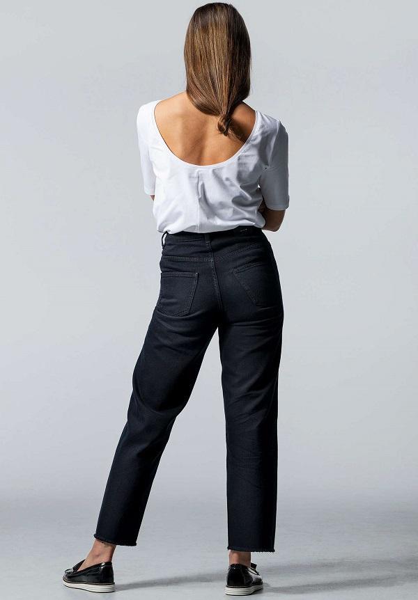 Straight Jeans MEDLAR Black Overdyed-Jeans-LOVJOI-jesango - Fair Fashion- nachhaltig- faire Mode- Klamotten- Frauen- Damen Klamotten