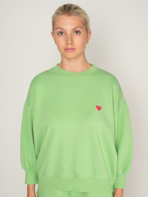 Another Brand - Sweatshirt Ballonärmel, Greengage